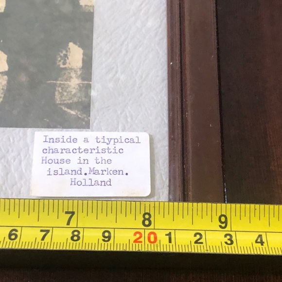 Vintage Museum Picture. Marken Holland. - Picture 3 of 5